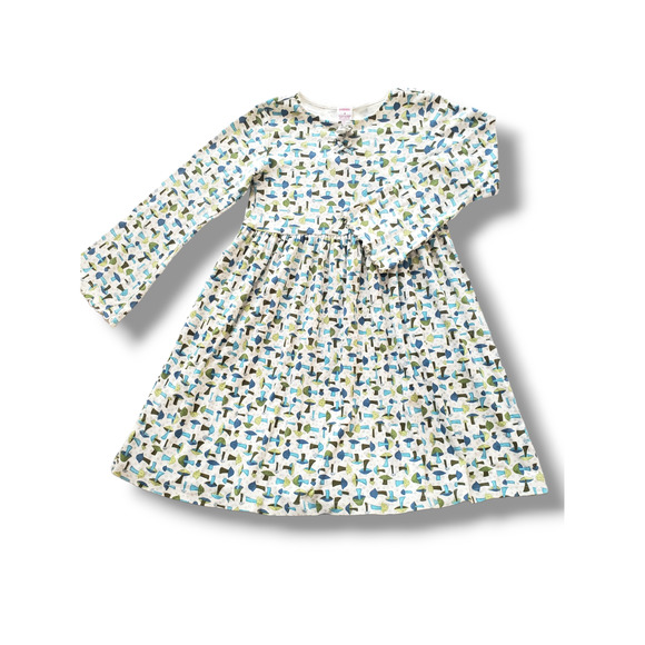 Gymboree Vintage Hide and Seek 8 Mushroom Dress HTF - Picture 1 of 4